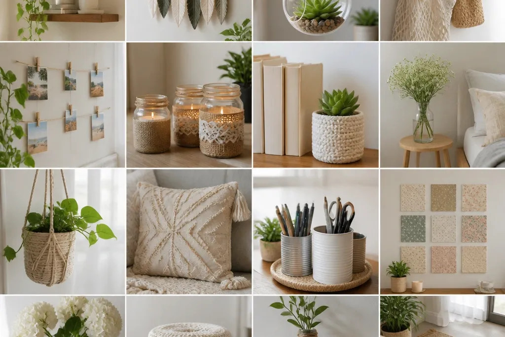 15 DIY easy room decor simple craft ideas for small space