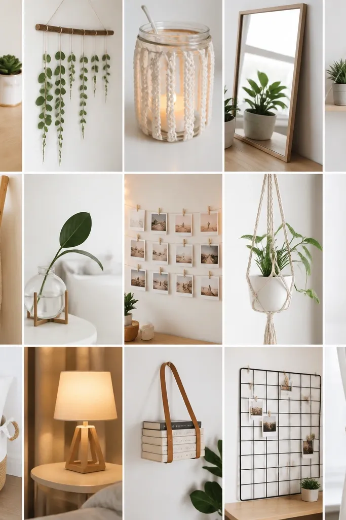 15 DIY easy room decor simple craft ideas for small space