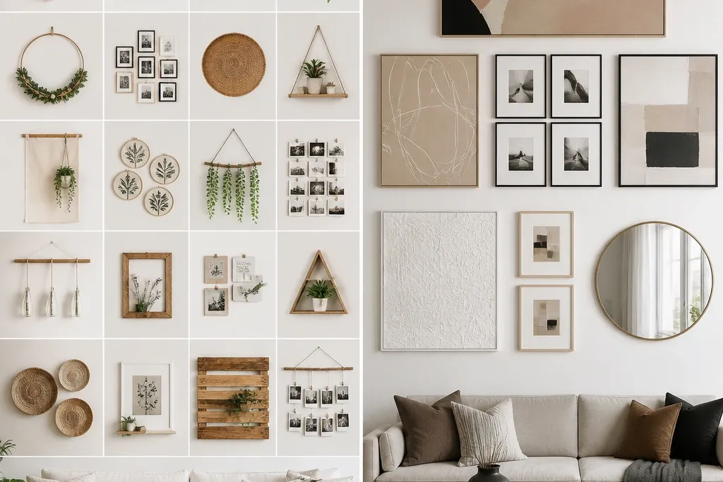 20 DIY living room wall decor ideas vs buying new modern