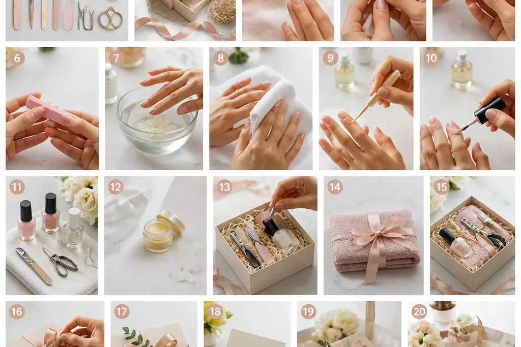 20 DIY Manicure Gift Set Steps For A Stylish Gift
