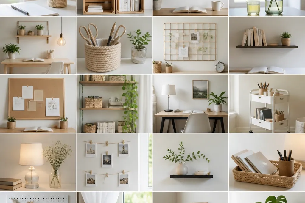 20 study room decor ideas DIY for simple focus