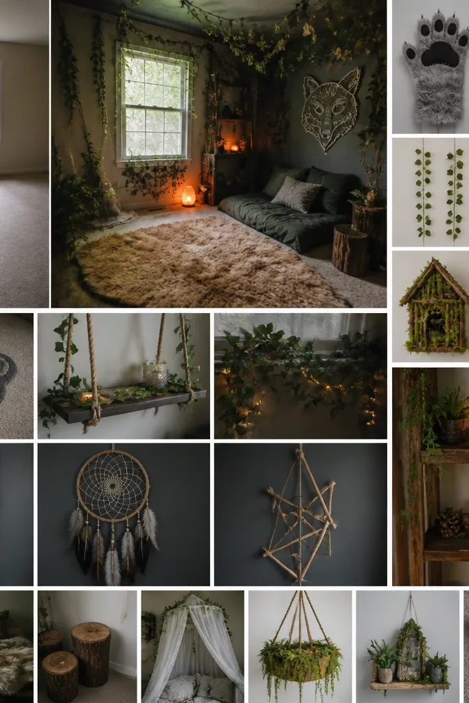 19 therian room decor ideas DIY for a creative den before and after