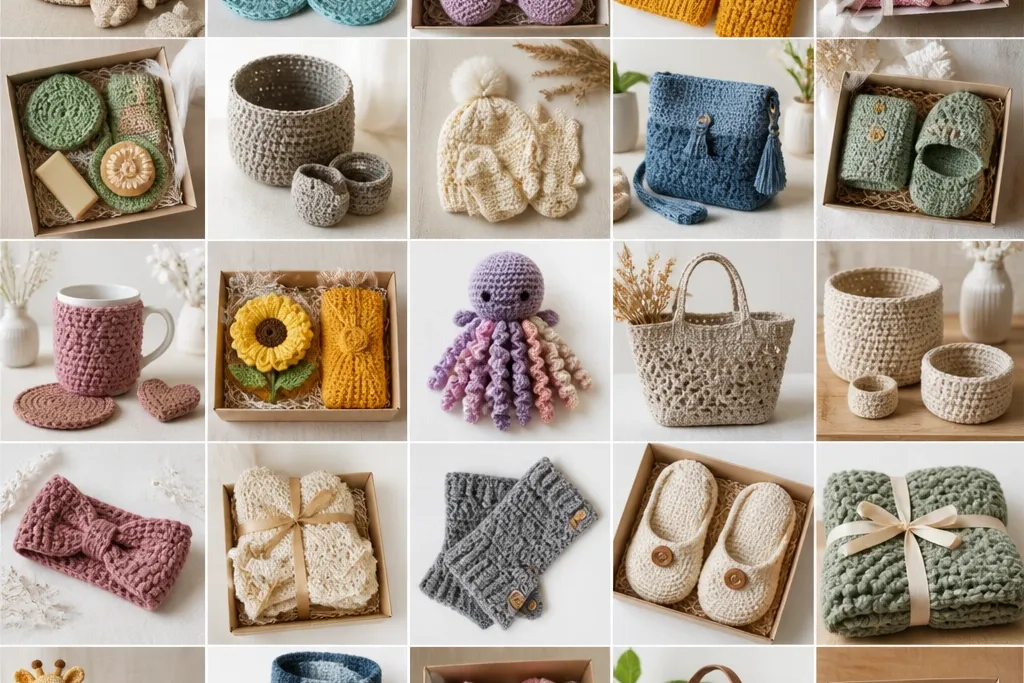 25 DIY Crochet Gift Set Ideas That Look Creative