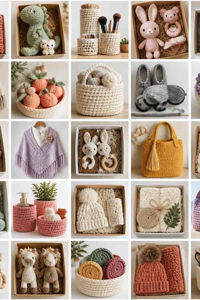 25 DIY Crochet Gift Set Ideas That Look Creative