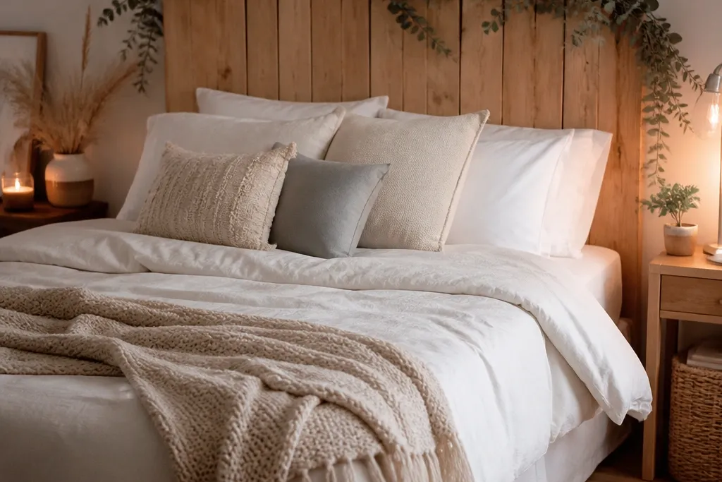 Cozy DIY Bed Headboard Ideas for a Cozy Bedroom