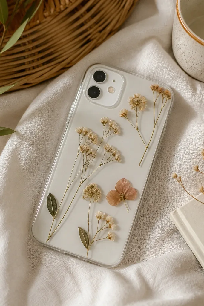 Cozy Phone Covers DIY warm aesthetic