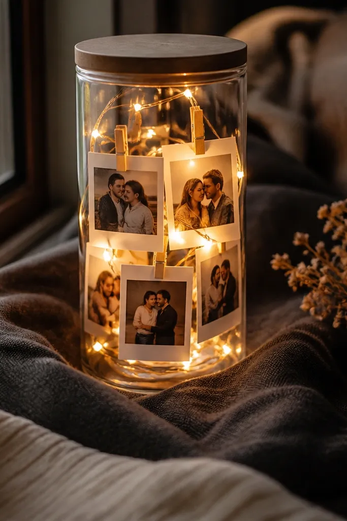 DIY gifts for boyfriend with lights that feel special