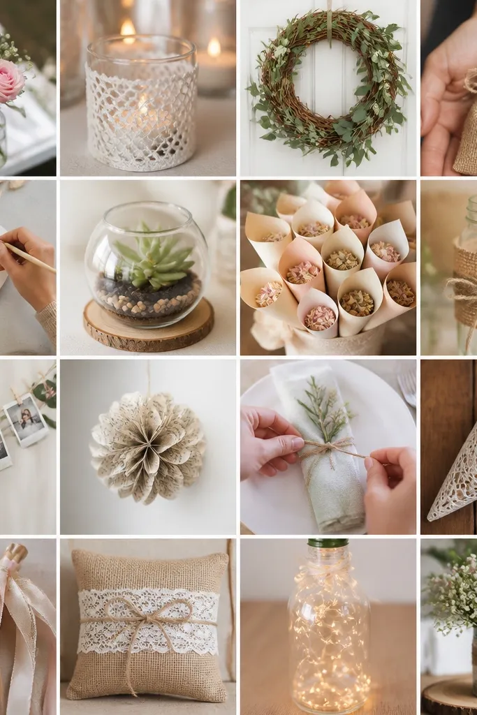 15 DIY Wedding Crafts Ideas To Make In Simple Steps beginner