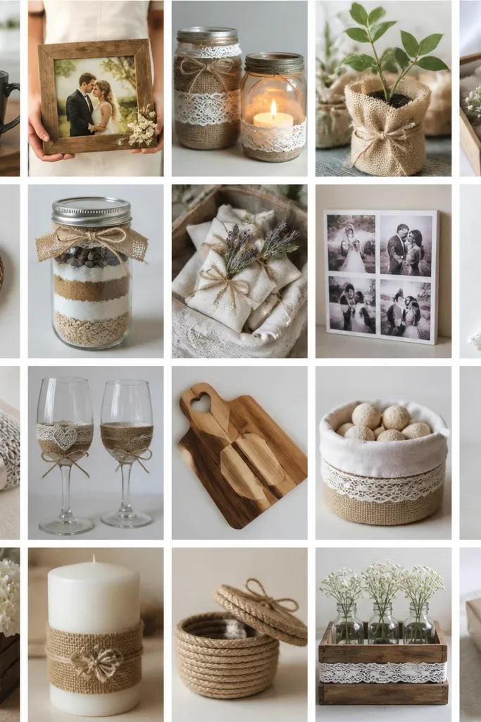 19 DIY Wedding Gifts For Bride And Groom Crafts Ideas budget