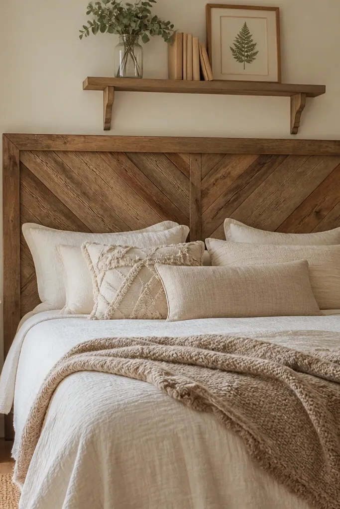 Farmhouse Headboard DIY Ideas for a Cozy Room