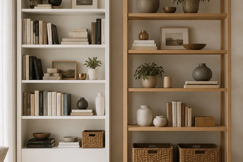 Ikea DIY Billy DIY vs shelving