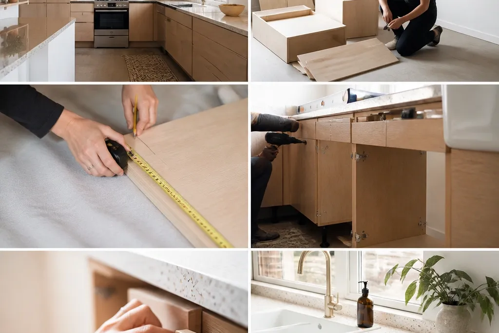 Ikea DIY kitchen DIY steps budget update