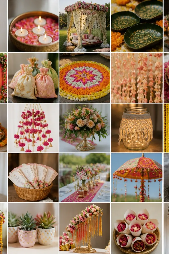 25 Indian Wedding Crafts DIY Ideas That Look Stunning aesthetic
