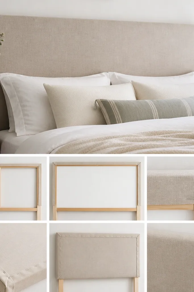 Quick Easy DIY Fabric Headboard Steps for a Simple Makeover