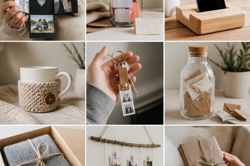 Quick easy DIY gifts for boyfriend for anniversaries