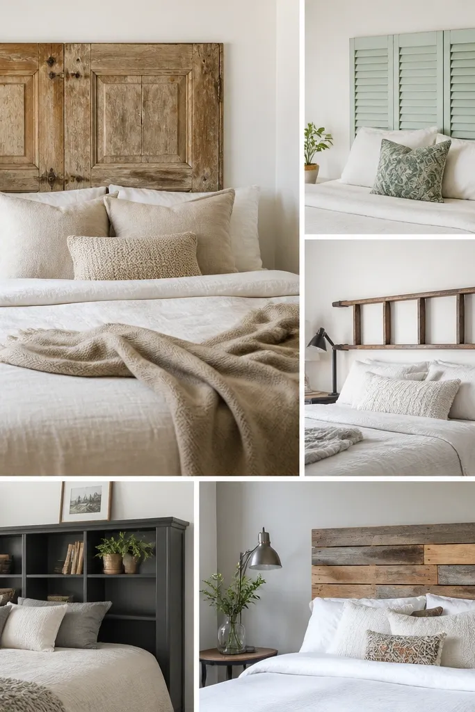 Repurposed Headboard Ideas DIY on a Budget