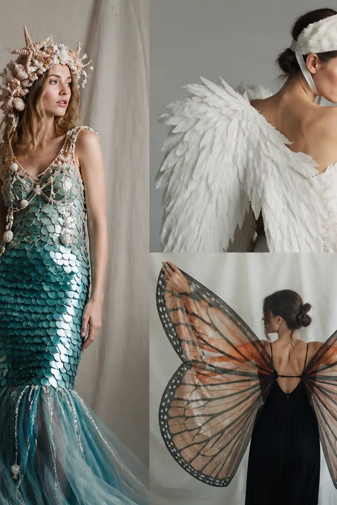 Luxe high-end unique DIY costume ideas
