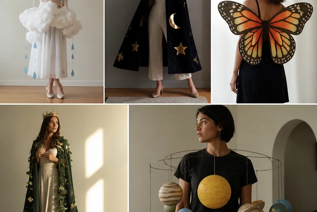 Renter-friendly unique DIY costume ideas no drill