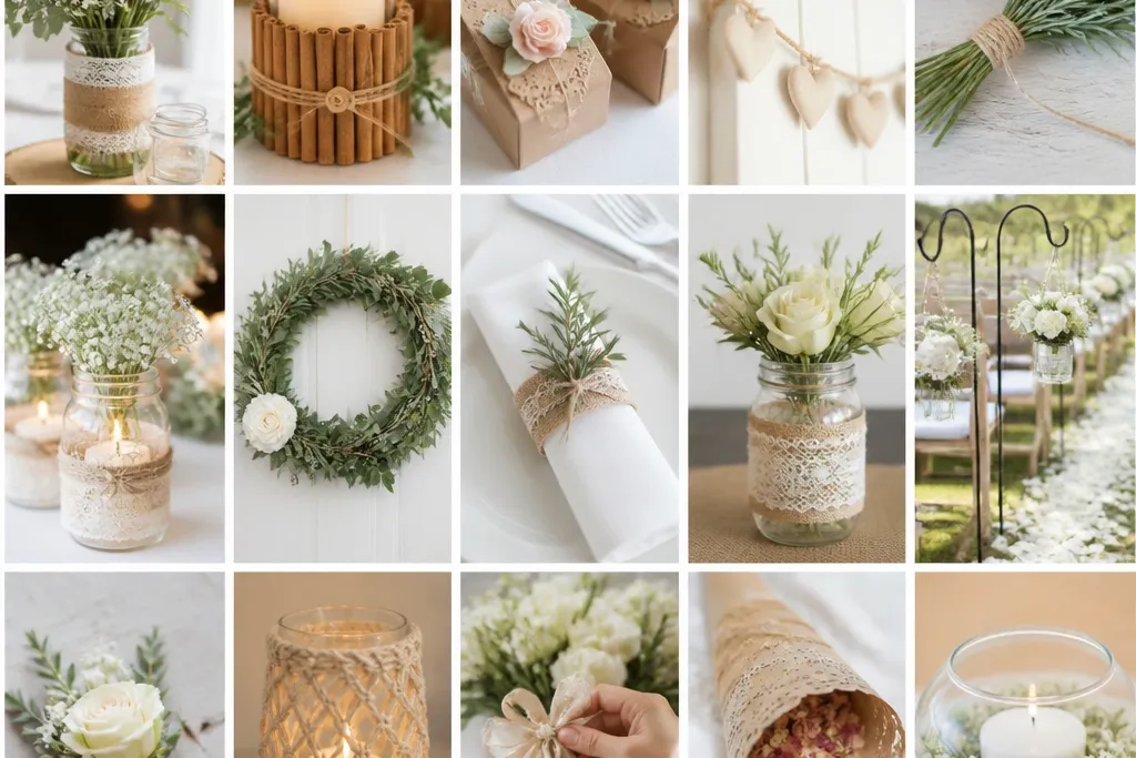 15 Wedding Crafts DIY Creative Ideas For Your Big Day for beginners