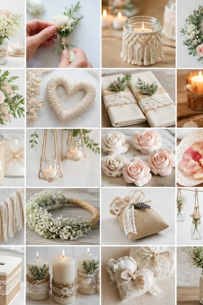 23 Wedding Crafts DIY Ideas That Look Beautiful for beginners