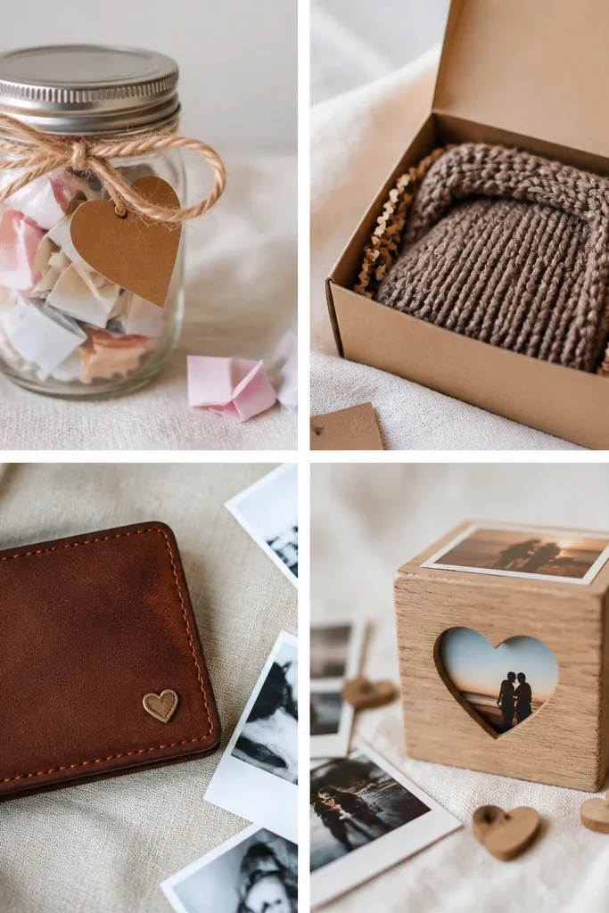 Year-round DIY valentines gifts for boyfriend